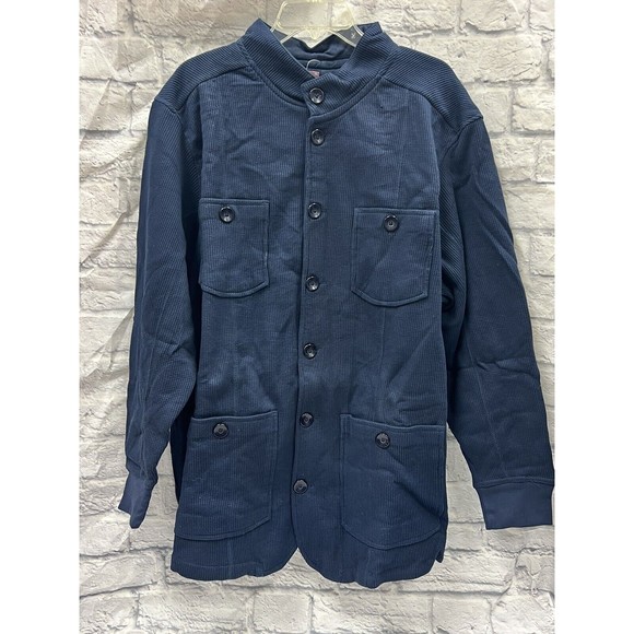 NWT Men's King Size 2XL Big Fleece Warm Flannel Cotton Polyester Jacket Warm - Picture 2 of 6